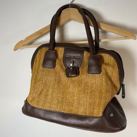 London Fog Women's Brown Satchel Handbag Medium - Picture 2 of 8